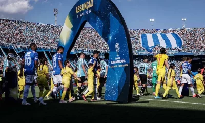 Racing x Cruzeiro, na Nueva Olla, em Assunção