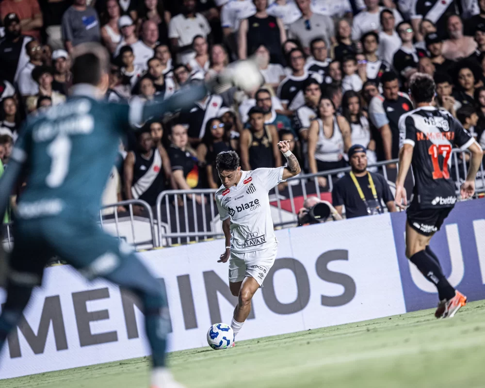 Vasco da Gama x Santos pelo Campeonato Brasileiro realizado em São Januário em 30 de Março de 2025.