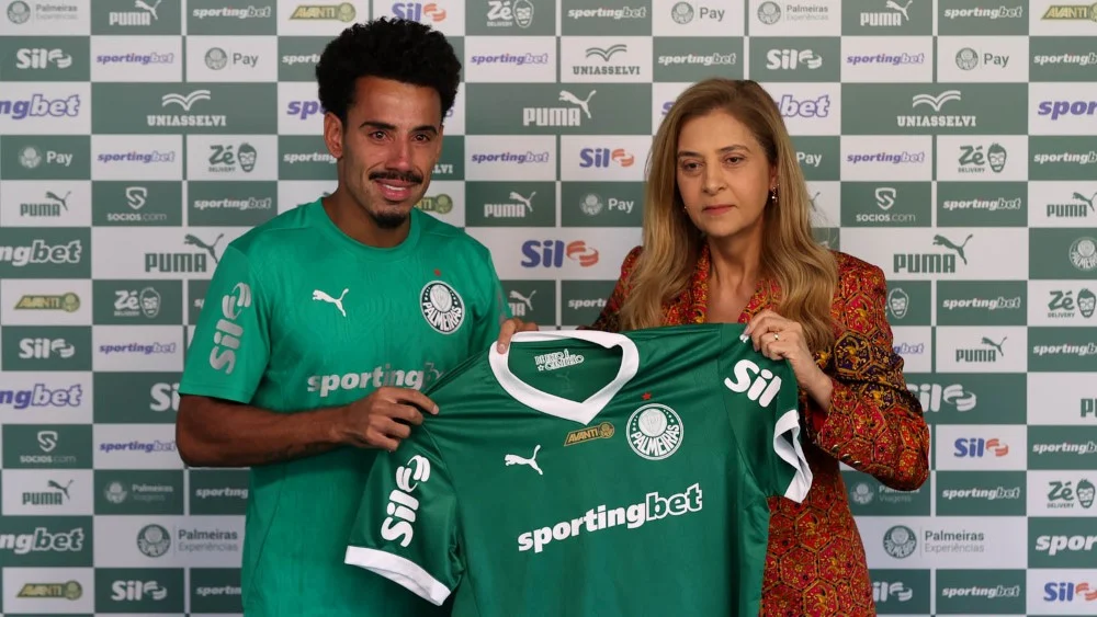 Lucas Evangelista, Leila Pereira, Palmeiras