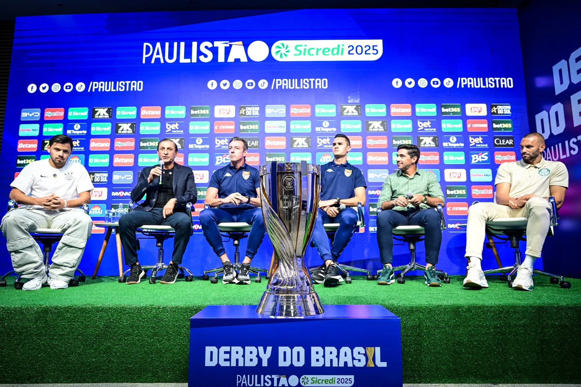 Coletiva Final Corinthians x Palmeiras 14/03/2025