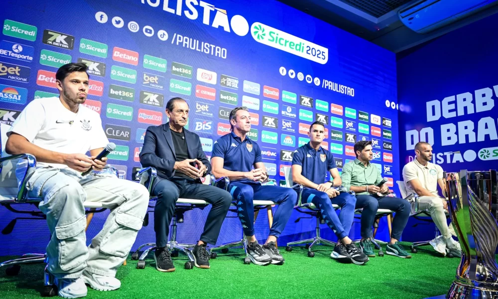 Coletiva Final Corinthians x Palmeiras 14/03/2025