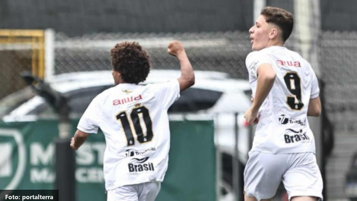 Santos revela talento com gol rápido de Kauan Basile