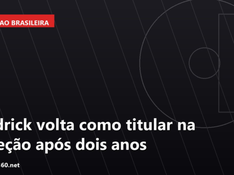Endrick volta como titular na seleção após dois anos