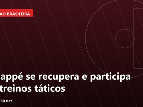 Mbappé se recupera e participa de treinos táticos