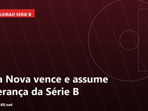 Vila Nova vence e assume liderança da Série B